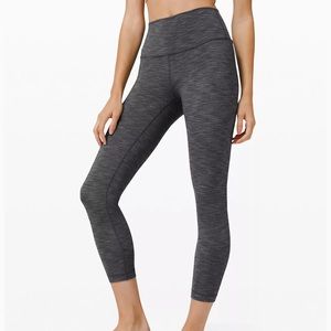 Lulu lemon wunder under high rise crop leggings